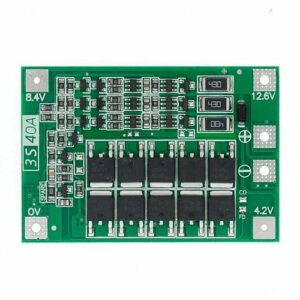 BMS 3s 40А Контроллер c БАЛАНСИРОВКОЙ (плата защиты) Li-ion аккумуляторов