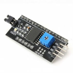 Модуль преобразователь I2C интерфейса в параллельный код 8 бит для подключения дисплеев 1602 2004 клавиатур и т д.IIC I2C TWI SPI Serial Interface Board Module Port For Arduino 1602LCD Display