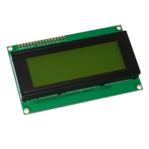 LCD 2004A желто-зеленый фон с подсветкой
