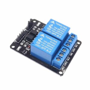 Модуль 2 реле 5V с опторазвязкой для ARDUINO