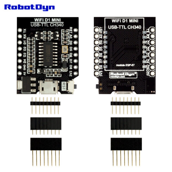 CH340G USB-TTL конвертер для ESP8266 -ESP07 / ESP12 для WI-FI D1