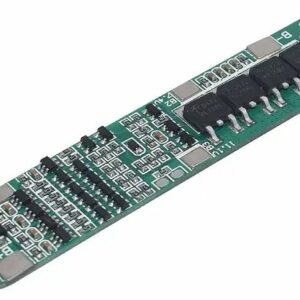 BMS КОНТРОЛЛЕР 5S 15A ДЛЯ LI-ION АККУМУЛЯТОРОВ С БАЛАНСИРОМ, HX-5S-15A, 4Х18Х89 ММ