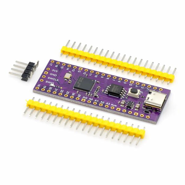 Raspberry Pi Pico Type-C USB Dual-Core Cortex M0+ Processor Microcontroller Flexible Digital Inters RP2040 Chip For Pico -16MB Lite Purple