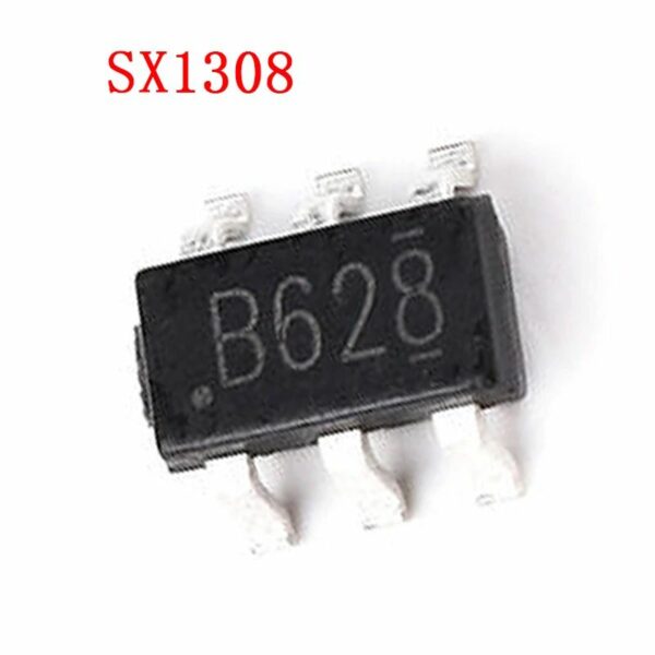 Микросхема SX1308 MT3608 smd code B628xx SOT23 DC-DC Step Up Boost IC