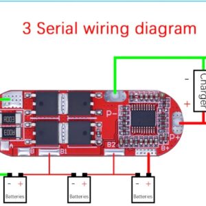 BMS 3S 25 Amper 18650 Li-ion Lipo Lithium Battery Protection Circuit Board Module