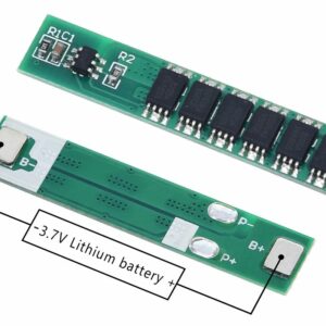 Плата защиты аккумуляторов 1S 3,7 в 15A li-ion BMS 18650 для литий-ионного аккумулятора 18650