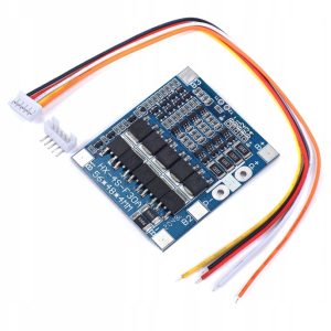 Плата защиты BMS 4S 30A (40A MAX) 14.8-16.8V LiFePO4 батарей HX-4S-F30A с балансировкой. с балансировочным кабелем и разъёмом