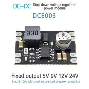 Понижающий модуль DCE003 DC-DC Step Down модуль Вход 7V-100V выход 12V  V100EY9