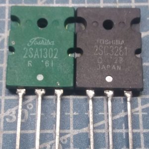 2SA1302 A1302 + 2SC3281 C3281 TO-3PL 15A 200V Npn + Pnp Power Transistor