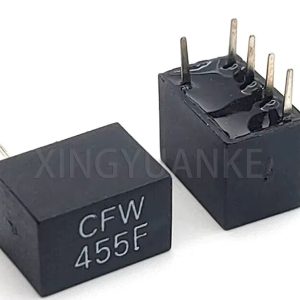 Фильтр для радиостанции 455K ceramic filter CF455F for communication machine 455KHZ 455F 1+4 =5 pins