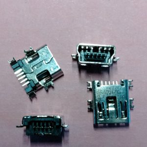 N019, Разъем, гнездо, MINI USB connector 5pin